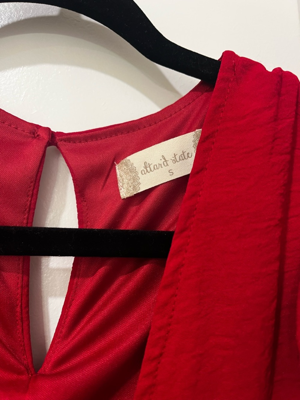 Altar'd State Red Ruffle Dress - Picture 2 of 3